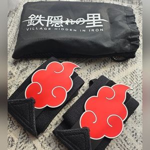 NARUTO wrist wraps NWT